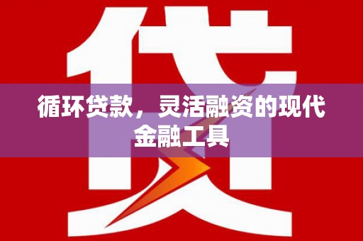 永嘉循环贷款，灵活融资的现代金融工具