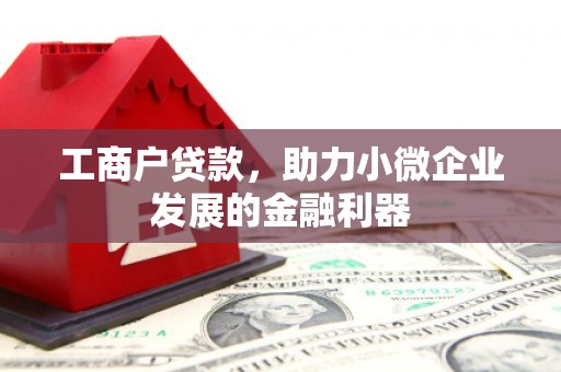 永嘉工商户贷款，助力小微企业发展的金融利器