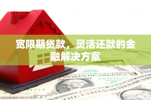 永嘉宽限期贷款，灵活还款的金融解决方案