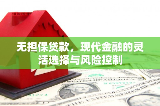 永嘉无担保贷款，现代金融的灵活选择与风险控制