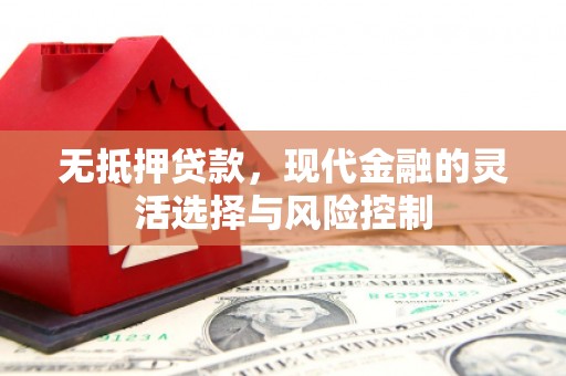永嘉无抵押贷款，现代金融的灵活选择与风险控制
