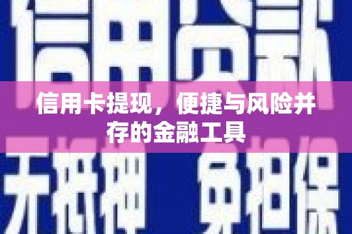 永嘉信用卡提现，便捷与风险并存的金融工具