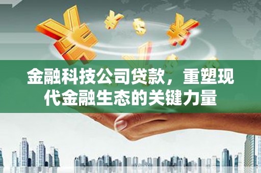 永嘉金融科技公司贷款，重塑现代金融生态的关键力量