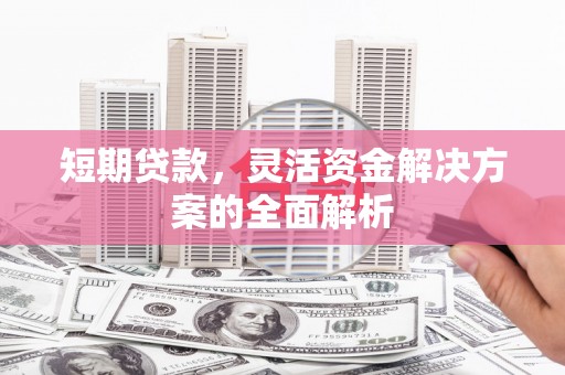 永嘉短期贷款，灵活资金解决方案的全面解析
