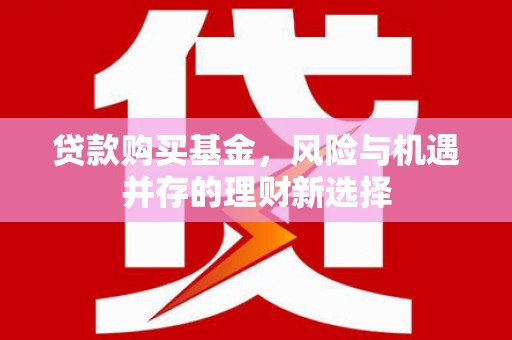 永嘉贷款购买基金，风险与机遇并存的理财新选择