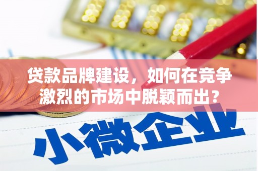 永嘉贷款品牌建设，如何在竞争激烈的市场中脱颖而出？
