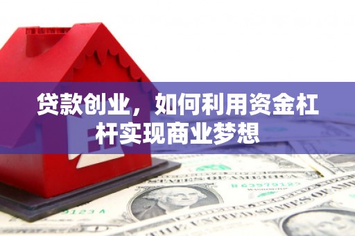永嘉贷款创业，如何利用资金杠杆实现商业梦想