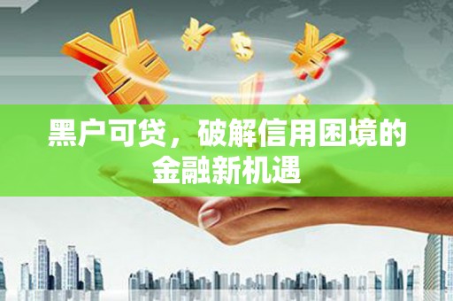 永嘉黑户可贷，破解信用困境的金融新机遇