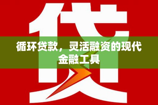 永嘉循环贷款，灵活融资的现代金融工具
