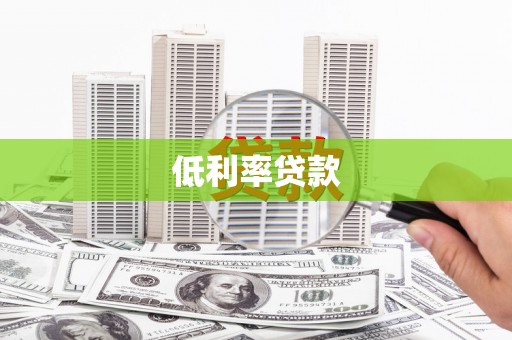 永嘉低利率贷款